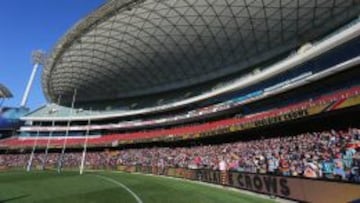 Estadio de f&uacute;tbol australiano.