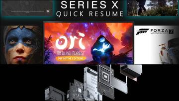 Xbox Series X: ‘Quick Resume’ permitirá suspender entre 6 y 12 juegos a la vez