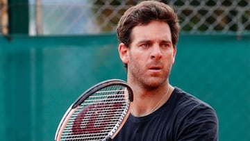 Del Potro entrena y prepara su regreso al circuito