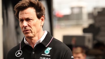 Toto Wolff, en el GP de México.