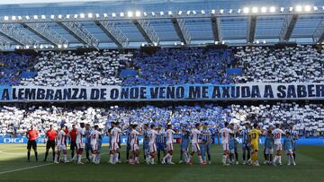 Partido Deportivo de La Coruña -  Cultural Leonesa. equipos