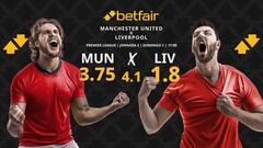 Manchester United vs. Liverpool FC: horario, TV, pronósticos, estadísticas y clasificación