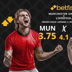 Manchester United vs. Liverpool FC: horario, TV, pronósticos, estadísticas y clasificación
