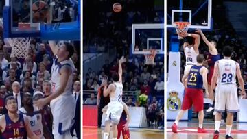 Llull, Doncic, Ayón... Lo mejor de otro paseo blanco ante el Barça