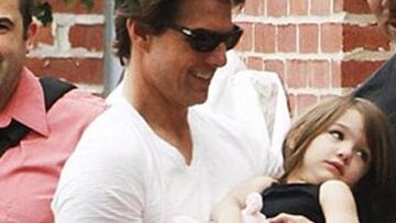 Tom Cruise y su hija Suri
 @tomcruiseofficial_
 