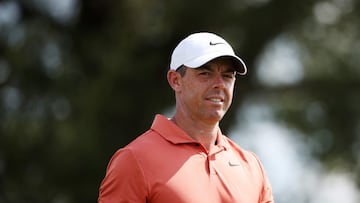 Home favourite Rory McIlroy is two shots off the lead after day one at Royal County Down Golf Club.