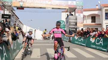 Molano, vencedor en la tercera etapa de la Vuelta al Alentejo