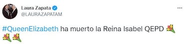 Famosos reaccionan a la muerte de la reina Isabel II