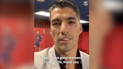 En la despedida no lo dijo, pero luego sí en un vídeo más íntimo: "Volveré"