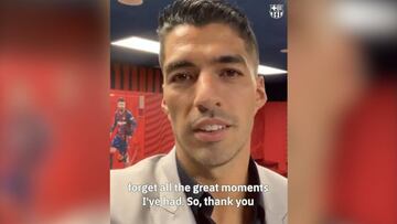 Luis Suárez una promesa en otro video para los culés