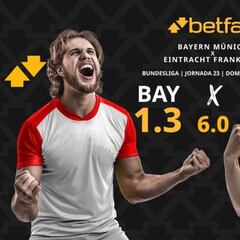 FC Bayern Múnich vs. Eintracht Frankfurt: horario, TV, pronósticos y clasificación