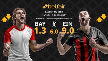 FC Bayern Múnich vs. Eintracht Frankfurt: horario, TV, pronósticos y clasificación
