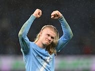Haaland missed Manchester City’s win over Leeds less than two weeks before a huge Champions League game in Spain.