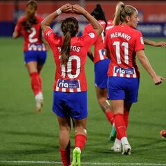 Leicy Santos y la dedicatoria de gol para Jenni Hermoso