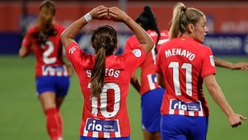 Leicy Santos y la dedicatoria de gol para Jenni Hermoso