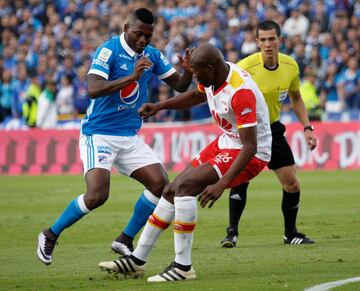 Millonarios - Santa Fe en El Campín en imágenes