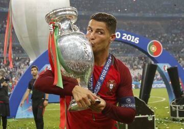 Cristiano gana la Eurocopa ante Francia