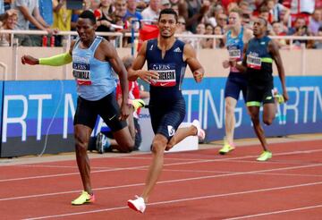 Van Niekerk bati&oacute; a Makwala. 