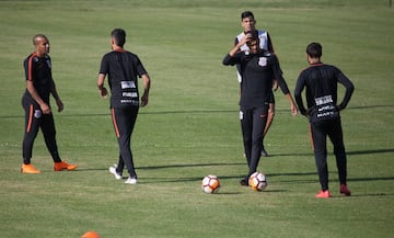 Corinthians ya se adapta a la altura de Bogotá