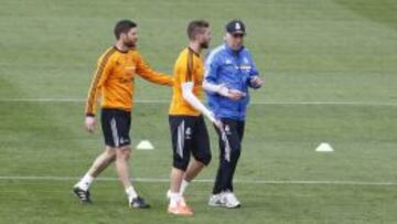 &Uacute;ltimo entrenamiento del Real Madrid antes de viajar a Sevilla