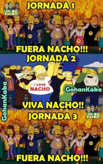 Pachuca se metió a la cancha del Azteca y venció 1-4 al América, gracias a algunos errores de Moisés Muñoz. Por ello, aquí llegan los mejores Memes del partido.