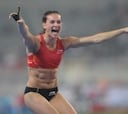 Victorias de Isinbayeva y Powell, pero sin marcas relevantes
