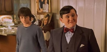 Daniel Radcliffe y Harry Melling como Harry Potter y Dudley Dursley.