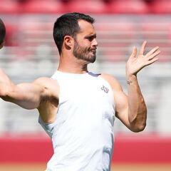 Is Derek Carr playing in the Saints preseason finale vs. the Tennessee Titans?