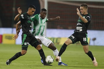 Atlético Nacional y Deportivo Cali se enfrentaron en partido aplazado por la séptima fecha de la Liga Águila I - 2019 en el Atanasio Girardot.