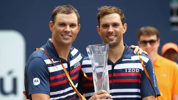 Bob y Mike Bryan, campeones del Masters de Miami.