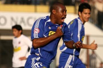 Herly Alcázar jugó en la U en 2006, año en que disputó la final ante Colo Colo. Luego pasó por O'Higgins.