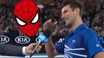 Djokovic, su hijo de 4 años y Spider-Man: tierna anécdota