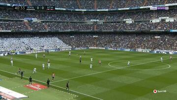 El árbitro señaló un fuera de juego inexistente.