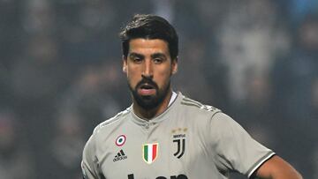 Sami Khedira returns to Juventus squad after heart issue