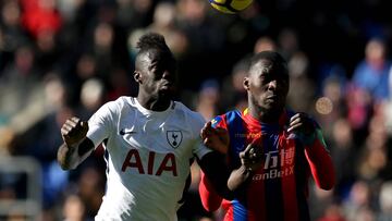 Davinson S&aacute;nchez con el Tottenham