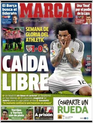 Portadas de la prensa deportiva