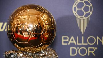 Trofeo Balon de Oro que ortorga France Football.