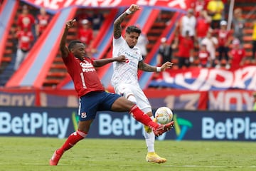 Independiente Medellín venció 1-0 a Deportivo Pasto por la penúltima fecha de la Liga BetPlay en el Atanasio Girardot.