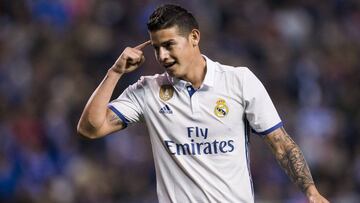 James Rodr&iacute;guez no tendr&iacute;a cabida en el Manchester United 