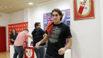 Baena, en rueda de prensa.