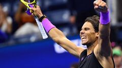 Rafael Nadal, en el US Open.