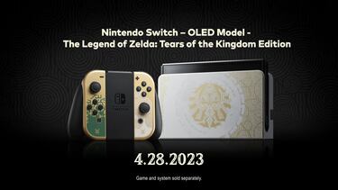 Nintendo presenta la impresionante Switch OLED edición The Legend of Zelda: Tears of the Kingdom