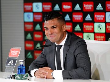 Esta mañana Carlos Henrique Casimiro se ha despedido del Real Madrid tras su marcha al Manchester United.