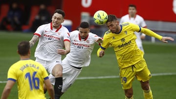 23/01/21 PARTIDO PRIMERA DIVISION
 SEVILLA CADIZ 
 
 ALCALA OCAMPOS EN NESYRI 