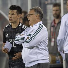 La alineación titular de México ante Bermudas