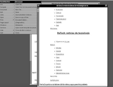Navega como si estuvieras en el Internet de 1990