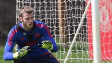 Van Gaal manda a De Gea a entrenar con los reservas