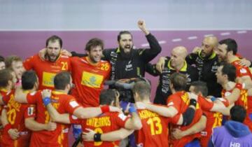 La selección española ya está en cuartos tras ganar 28-20 a Túnez en un partido sin demasiada dificultad.