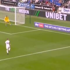 La mejor atajada del fin de semana en Europa fue del chileno Vigouroux: ¡un misil a quemarropa!