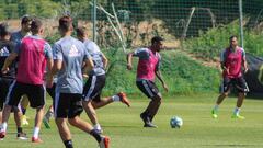 Entrenamiento del C&aacute;diz